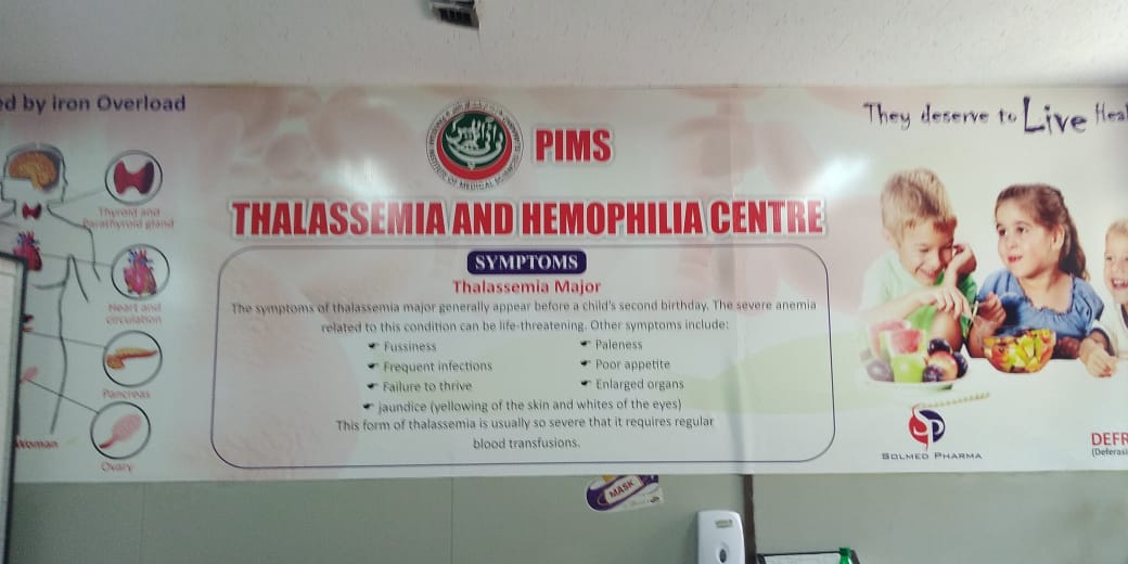 Medicines Donation to PIMS Thalassemia Center